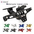 thumbnail image 1 of MSX Adjustable CNC Aluminum Motorcycle Modified Rear License Plate Mount HolderBlack He Qiyong unisex, 1 of 1