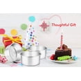 thumbnail image 6 of Yirtree 2.5 Inch Cake Pan, 5 Pcs Layer Baking Round Cake Pans Set Stainless Steel, For Baking Steaming Serving, Mirror Finish & Dishwasher Safe, 6 of 8