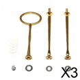 thumbnail image 1 of Soporte para Plato de Pastel Soledad Mango Varilla de Hardware Dorado, 1 of 10