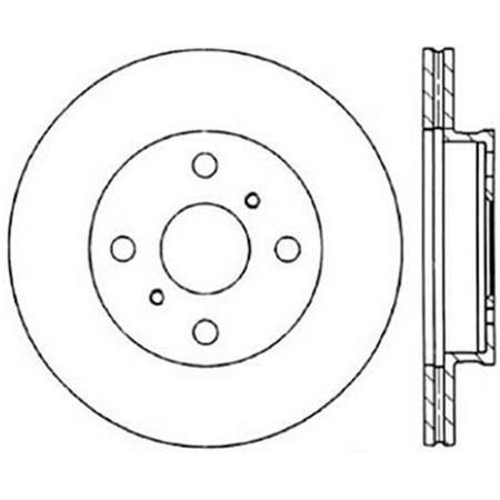 CENTRIC PARTS - SLOTTED-DRILLED