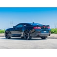 thumbnail image 2 of Borla 11922CFBA S-Type Axle-Back Exhaust System; 2.75 in.; Incl. Right And Left Mufflers/Clamps/4.5 x 5.75 in. Black Carbon Fiber Round Tips; w/o NPP-Dual Mode Exhaust; Single Split Rear Exit;, 2 of 4