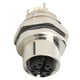 thumbnail image 4 of Conector de rosca rápida para cable eléctrico impermeable tipo orificio de montaje en panel M12BS8X, 4 of 14