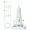 White, variant on Cshidworld Cordless Water Flosser, Portable Oral Irrigator 300ml Water Tank, Rechargeable Travel Dental Irrigation Cleaner with 4 Modes & 8 Jet Tips, IPX7 Waterproof with Charge Station