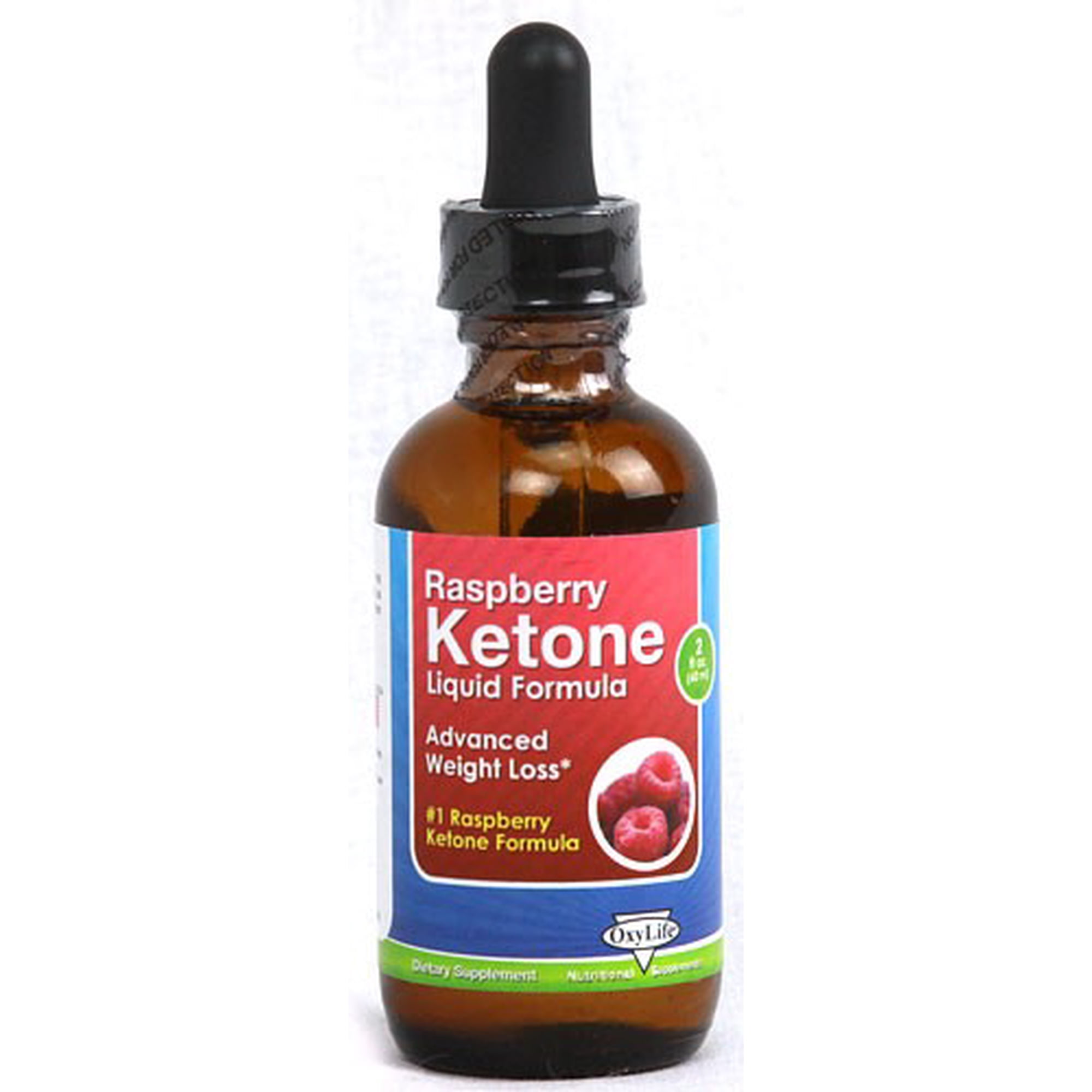 Oxylife Raspberry Ketone Liquid Formula Weight Loss Supplement, 2 Fl oz
