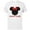 White, variant on Disney Minnie Mouse Mom-to-Be Red Bow Family Mother’s Day - Short Sleeve Cotton T-Shirt for Adults - Customized-Black