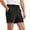 02:Black, variant on PULI Men’s Golf Shorts Relaxed Fit Stretch Dress Quick-Dry Waterproof Lightweight Travel Casual Shorts 5" Inseam