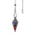 thumbnail image 1 of Pendentif de Guérison Hexagonal en Cristal Aquamarine, 1 of 5