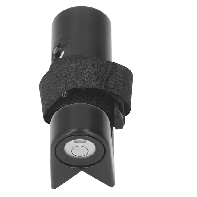 Nivel De Varilla De Grado Ajustable, Instrumento De Medición De Nivel De Burbuja De Regla De Torre De Aluminio Para Poste De 1-1,25 Pulgadas