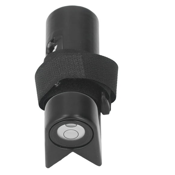 Nivel De Varilla De Grado Ajustable, Instrumento De Medición De Nivel De Burbuja De Regla De Torre De Aluminio Para Poste De 1-1,25 Pulgadas