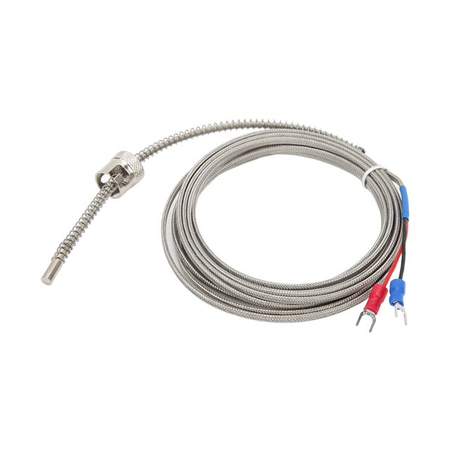 Temperature Sensor, Anti Interference Temperature Controller Probe Strict High Temperature Testing Unified Process For Chemical Industry 1meters,2 Meters,3 Meters,4 Meters,5