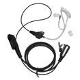 thumbnail image 3 of Talkie Earpiece, Hands Free PU Wire Professional Two Way  Headset Clear Sound With PTT Mic For XPR3000 For XPR3300e For XPR3500e, 3 of 8