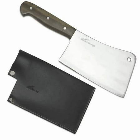 

Brazilian Flame Chef Butcher 10-inch Stainless Steel Knife with Full Tang Handle