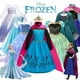 thumbnail image 2 of Disney-vestido de princesa de la reina de las nieves para niña, disfraz de Elsa y Anna, vestido de carnaval de lujo, Vestidos de fiesta de cumpleaños para niña, 2 of 4