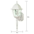 thumbnail image 3 of 1 Light - 18 in. Wall Lantern - Clear Seed Glass, 3 of 3