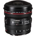 thumbnail image 2 of Lente Canon EF 8-15 mm f/4L Fisheye USM 4427B002 con mochila y tarjeta de 64 GB, 2 of 7