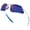 Matte White | Blue Mirror, variant on Xagger Youth Polarized Sports Sunglasses for Boys Girls Age 8-14 Kids Baseball Softball TR90 Frame Glasses