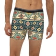 thumbnail image 6 of Sigee Traditional Tribal Aztec1 for Men's Boxer Briefs,Moisture Wicking and Breathable Small, 6 of 9