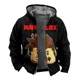thumbnail image 1 of Roblox-Sudadera con capucha de manga larga para estudiante, suéter grueso con cremallera acolchada y estampado de dibujos animados, cuello suelto, algodón, regalos de navidad, 1 of 5