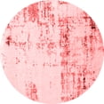 thumbnail image 1 of Ahgly Company Indoor Round Oriental Red Industrial Area Rugs, 8' Round, 1 of 4