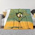 thumbnail image 1 of Balery Quirky Cartoon 123 Manta de Franela con Dibujo, Lujo Ultra Suave y Cálido, Antipelusa y Resistente a las Arrugas para Cama, Sofá, Camping -80"x60", 1 of 6