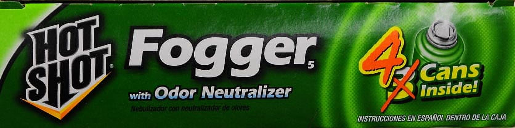 Hot Shot: Fogger5 Bonus 33% More With Odor Neutralizer Cans, 4 ct