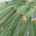 thumbnail image 6 of ANINEO Baby Girls Tulle Dress Sleeveless Floral Butterfly Tutu Dress Toddler Girls Birthday Party Princess Dresses, 6 of 7