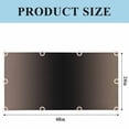 thumbnail image 3 of Brown Black Ombre Fluorescent Light Covers, Modern Gradient Abstract Art Magnetic Light Covers for Ceiling Lights, Fluorescent Ceiling Shade Filters for Classroom Bedroom Office 4x2Ft x 4PCS, 3 of 8