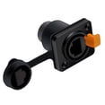 thumbnail image 1 of Conector de Red a Prueba de Agua RJ45 8P8C Conector Hembra de Montaje en Panel Conector Ethernet RJ45 (Estilo 2), 1 of 5