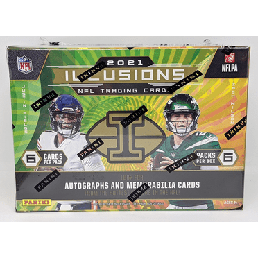 Collectible 21 Panini Illusions Football Blaster Box
