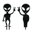 thumbnail image 4 of 2x Garden Outer Alien Stake Standing Sculpture Lawn Art Figurine, 4 of 5