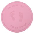 thumbnail image 1 of Blue Round Jump Rope Mat with TPE Cushion for Fitness Use Non-slip Gym Mat 35.4 inches, 1 of 8