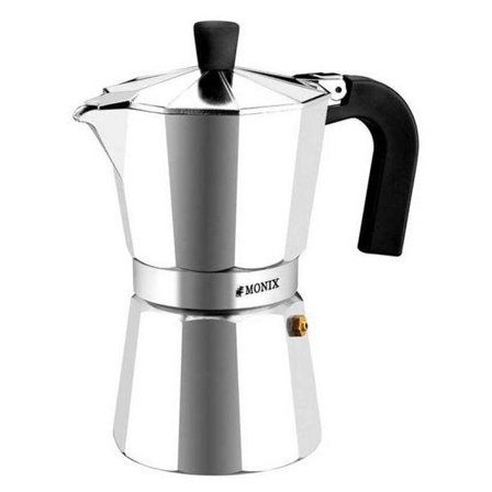 Italian Coffee Pot Monix M620012 (12 cups) Aluminium