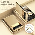 thumbnail image 5 of ELEHOLD Luxury Rugged Case for Google Pixel Fold 2023 with Built-in Tempered Glass Screen Protector,Hinge Protection Shockproof Full Body Case with Stylus Pen Slot for Google Pixel Fold,Gold, 5 of 8