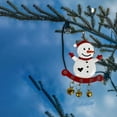 thumbnail image 4 of Campanas De Viento De Resina De Navidad Árbol De Navidad Muñeco De Nieve Campanas Colgantes Decoración Para Chimeneas Camas Puerta Yuarrent HA038995-00, 4 of 6