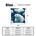 thumbnail image 5 of Bear Covers Pillows Set of 2 with Unique Patterns, Throw Pillow Inserts for Bed or Couch, Available in 16x16, 18x18, 20x20 Inches for Any Occasion, 5 of 6