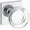 Polished Chrome, variant on Baldwin PSCCYCSR150 Contemporary Crystal Passage Door Knob Set - Nickel