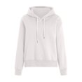 thumbnail image 6 of Xudanell Pullover Sweatshirts for Women Pullover Lightweight Sweatshirts Oversized Hoodies Long Sweatshirt White M, 6 of 6