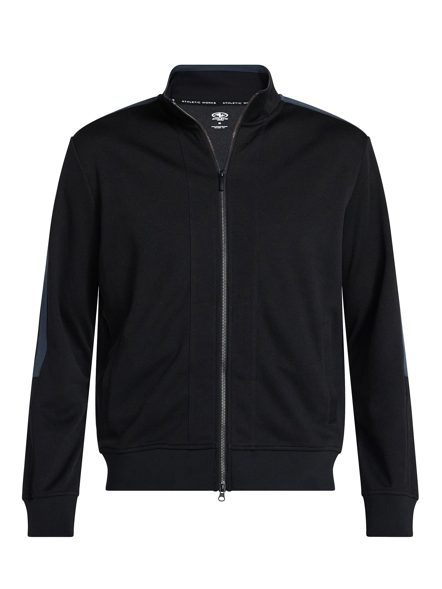 Athletic Works Men's and Big Men's Tricot Track Jacket, Sizes S-3XLT