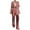 Pink, variant on Wancir Women's 2024 Fall Two Piece Outfits Blazer Jacket and Wide Leg Pants Pockets Business Casual Suit Sets