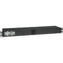 Eaton Tripp Lite Series 2.4kW 120V Single-Phase Basic PDU - 13 NEMA 5-15/20R Outlets, 5-20P Input, 6 ft. (1.83 m) Cord, 1U Rack-Mount - Basic - NEMA 5-20P - 13 x NEMA 5-15/20R - 120 V AC - 1U - Hor...