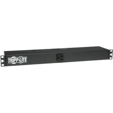 Eaton Tripp Lite Series 2.4kW 120V Single-Phase Basic PDU - 13 NEMA 5-15/20R Outlets, 5-20P Input, 6 ft. (1.83 m) Cord, 1U Rack-Mount - Basic - NEMA 5-20P - 13 x NEMA 5-15/20R - 120 V AC - 1U - Hor...