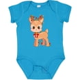 thumbnail image 3 of Inktastic Cute Christmas Reindeer with Christmas Lights Boys or Girls Baby Bodysuit, 3 of 5