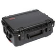 thumbnail image 6 of SKB 2U iSeries 13 Inch Injection Molded Fly Rack with Built-In Wheels and Handle, Black, 6 of 12