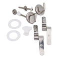 thumbnail image 1 of Juego de accesorios de s para tapa de inodoro y accesorios de tornillos, tuercas, piezas de repuesto de de tapa de asiento de inodoro, 1 of 8