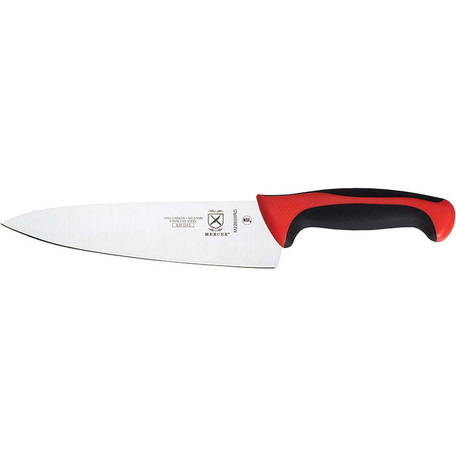 Mercer Millennia 8" Chef's Knife Color-Coded | 4-Piece Knife Set
