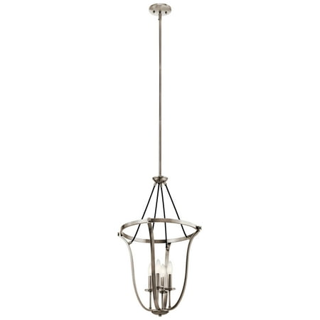 

Kichler Thisbe 17 1/2 W Classic Pewter 4-Light Foyer Pendant