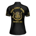 thumbnail image 3 of Custom Name Court Name DOI Daughter of Isis Women's Polo Shirt S-5XL, 3 of 7