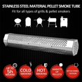 thumbnail image 5 of STARLIGHT- 6" Bbq Smoker Tube Wood Pellet Bbq Grill Hot Cold Smoking Mesh Smoke Tube Stock, 5 of 5