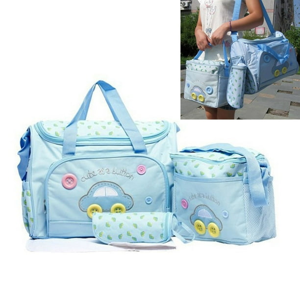 Pañalera Pequeña ALLCAMP Bolsa De Pañales Grande, Cochecito De