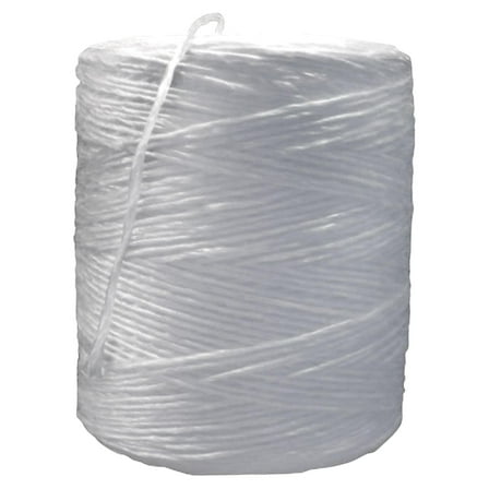 Box Partners Polypropylene Tying Twine 3-Ply 725lb White 1800'/Case TWT180